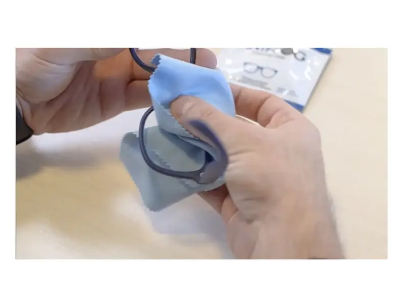 Vistaexpert 3 X Panno Antiappannante occhiali, salviette anti-fog per la pulizia di lenti, riutilizzabile. Microfibra e pulizia miniatura 3