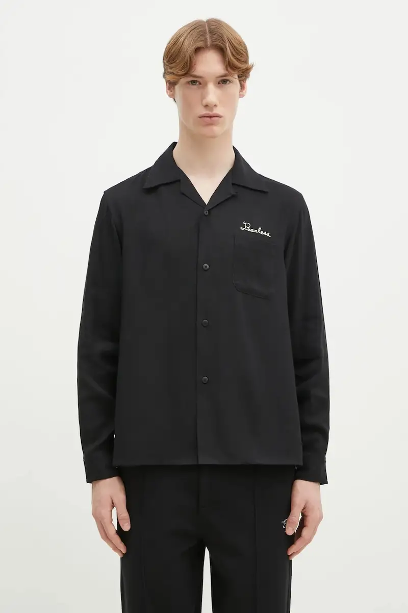 camicia Keesey Sp Shirt S uomo colore nero 125105011015