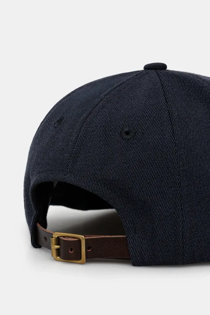 cappello da baseball con lana EXCELSIOR II colore blu navy 125203003011 miniatura 3