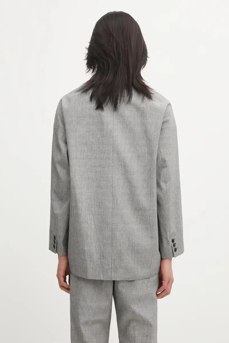 giacca con lana HAMMONS JKT SANTOME colore nero 125205013010 miniatura 3