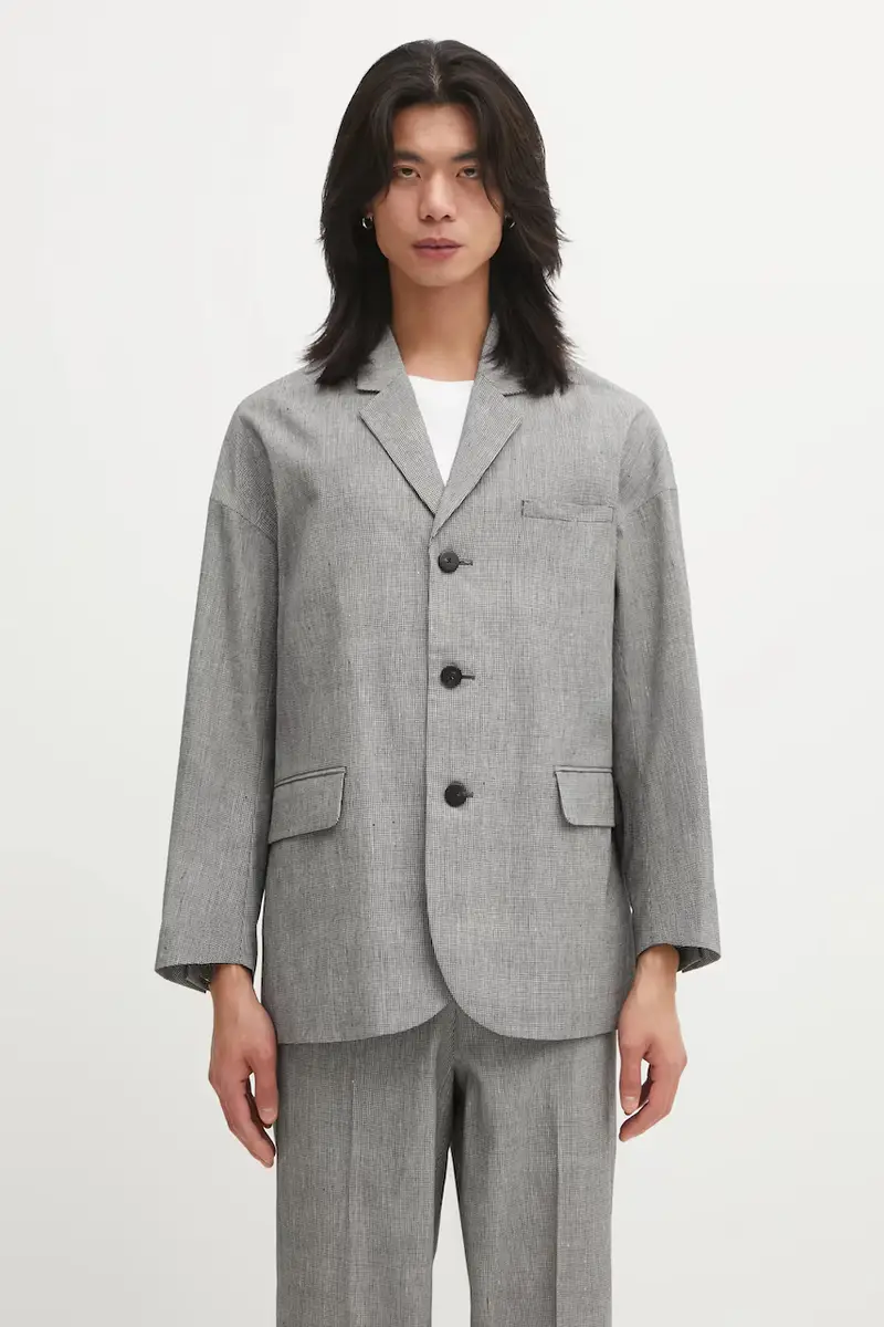 giacca con lana HAMMONS JKT SANTOME colore nero 125205013010