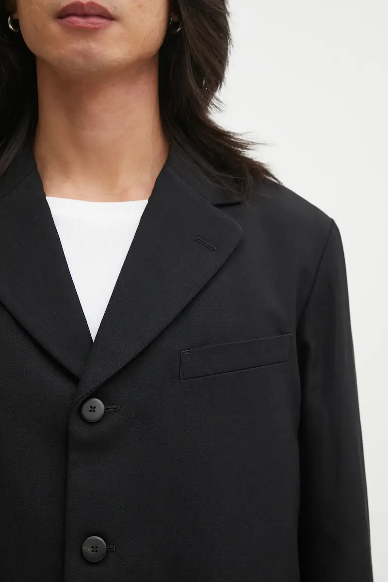 giacca con lana VERDEAN JKT colore nero 125205013007 miniatura 4