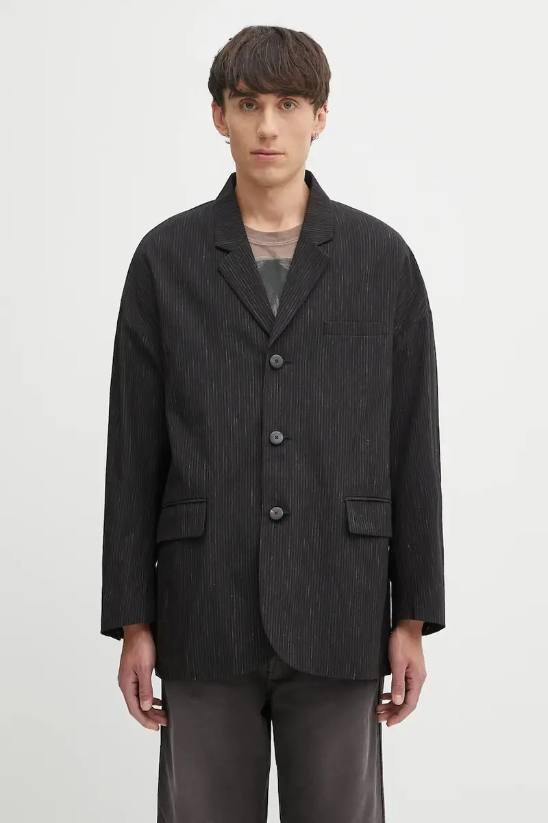 giacca in misto lana hammons jkt santome uomo colore nero 125105013025