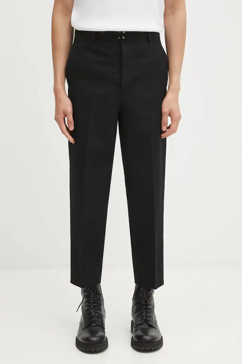 gonna con lana PASTORAL HW SLACKS colore nero 125205008019