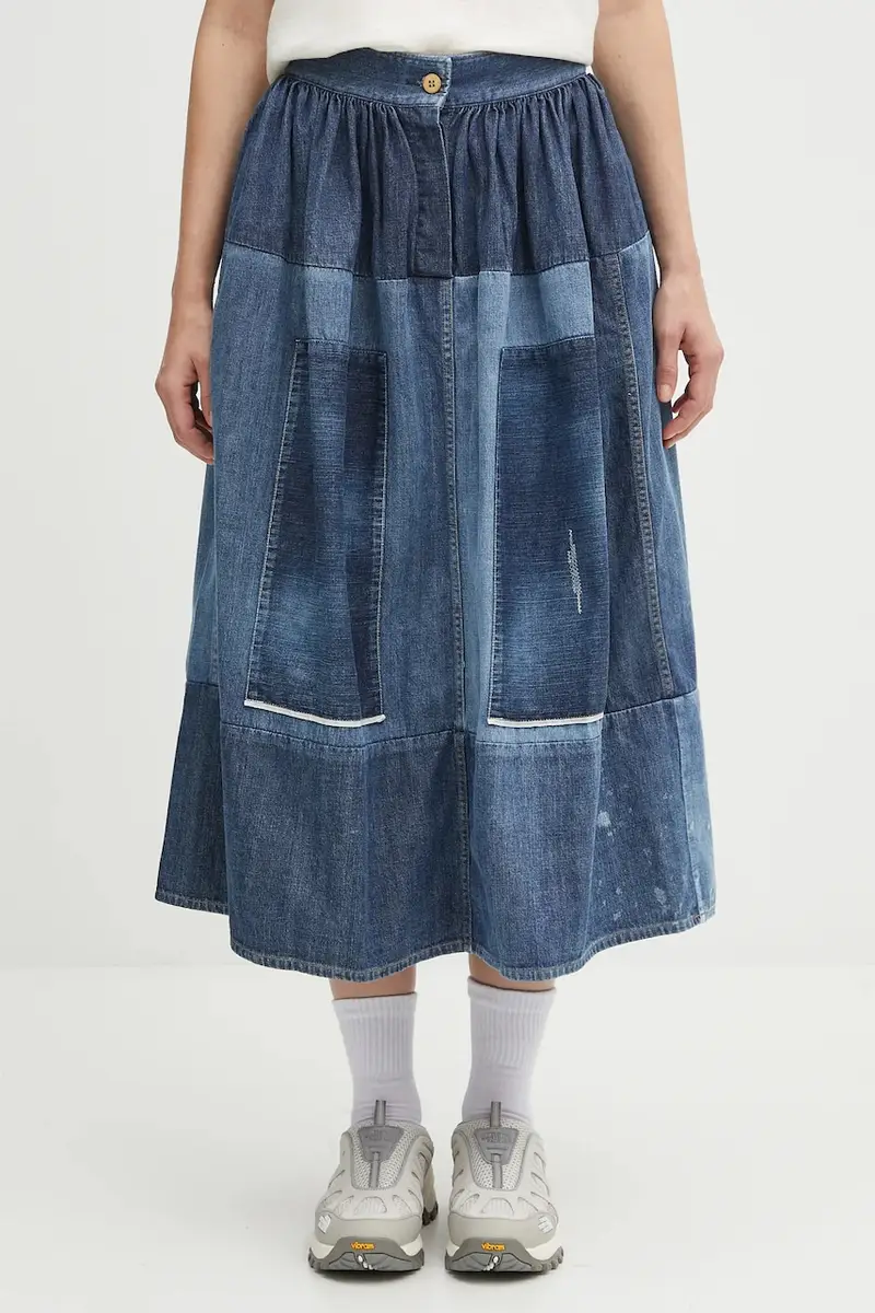 gonna di jeans ss elevation skirt p.w. colore blu 325105005003