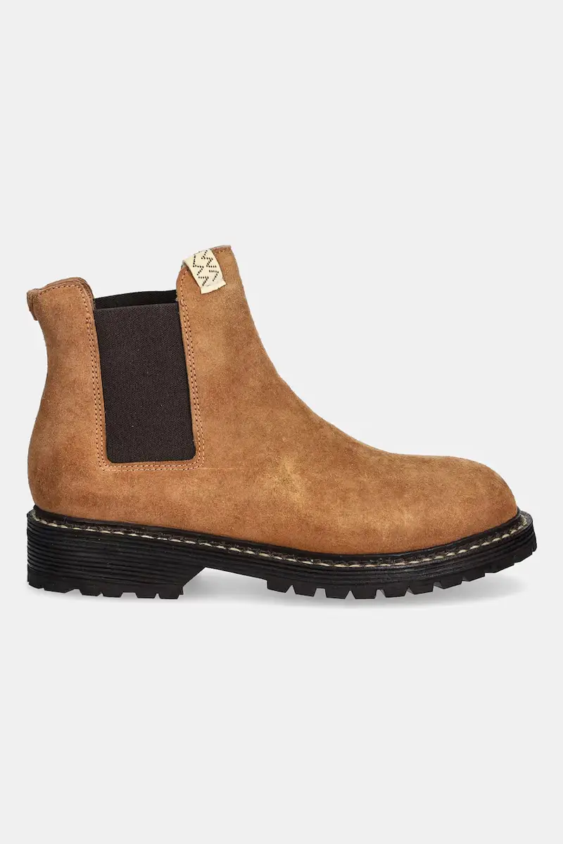 Visvim Stivaletti Chelsea Uomo Marrone 3890664 miniatura 2