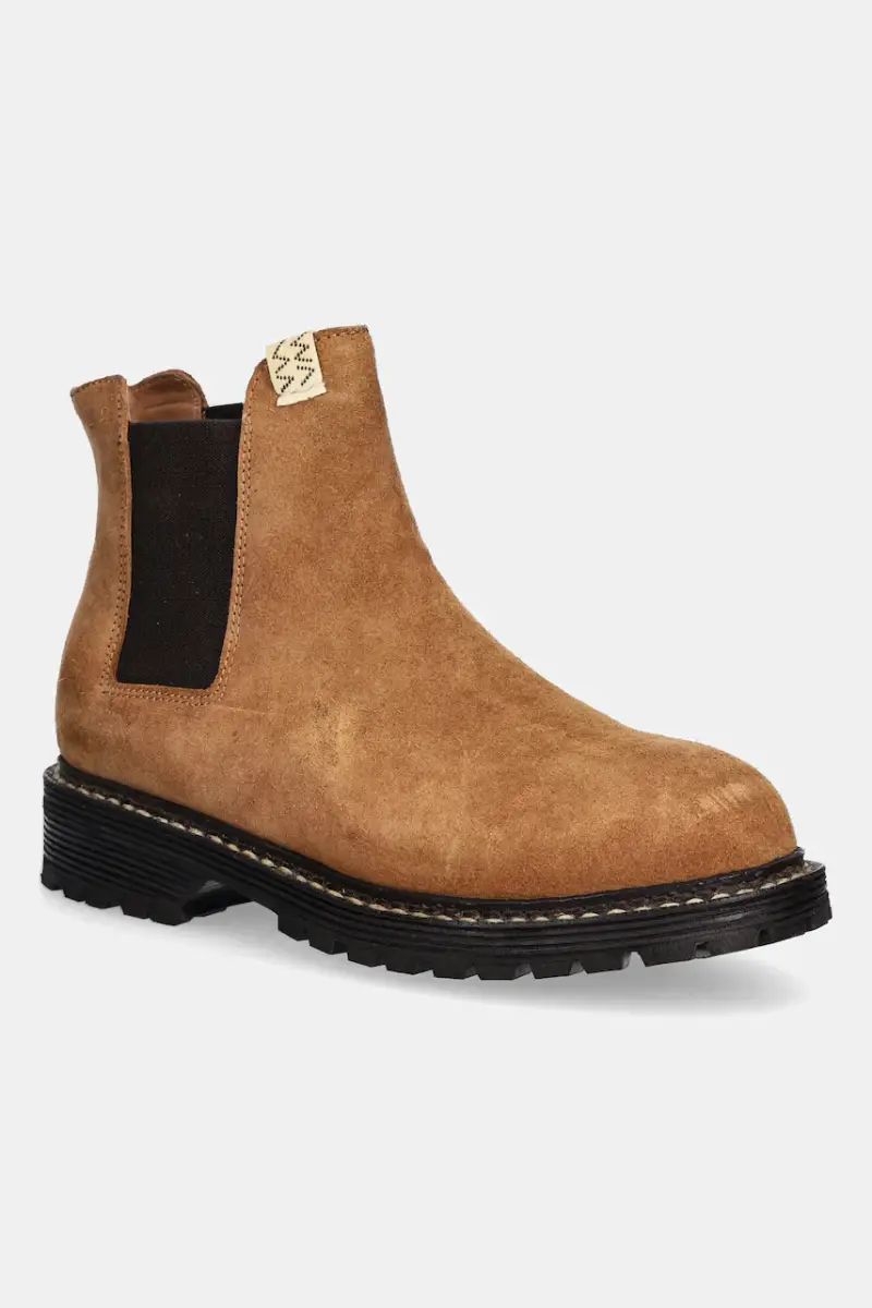 Visvim Stivaletti Chelsea Uomo Marrone 3890664