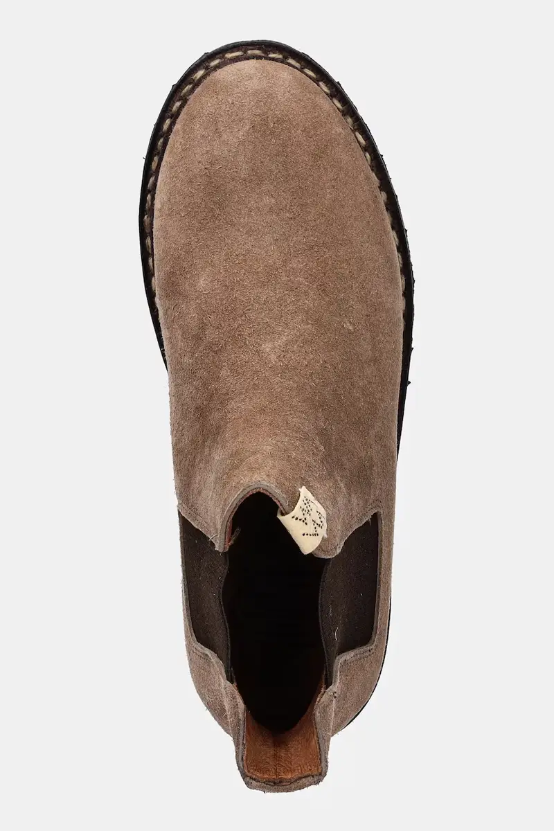 Visvim Stivaletti Chelsea Uomo Verde 3890686 miniatura 4