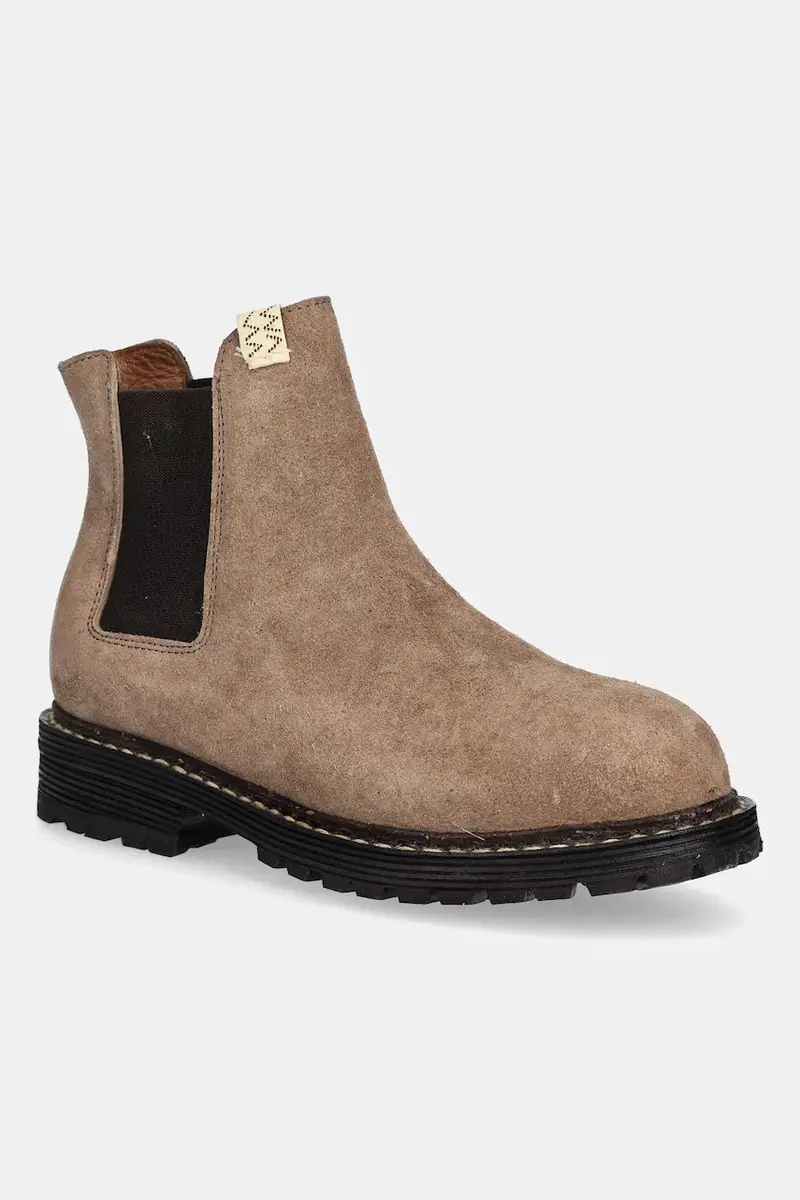 Visvim Stivaletti Chelsea Uomo Verde 3890686