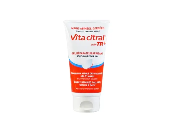 Cura TR+ Gel Riparatore Lenitivo Mani Danneggiate, Ghiacciate 75ml