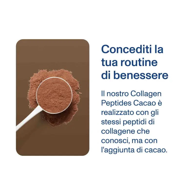 Integratori Alimentari Collagen Peptides Cacao - Integratori capelli, Integratori corpo, Integratori viso miniatura 3