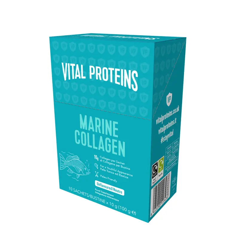 Integratori Alimentari Marine Collagen in Bustina - Integratori capelli, Integratori corpo, Integratori viso miniatura 5