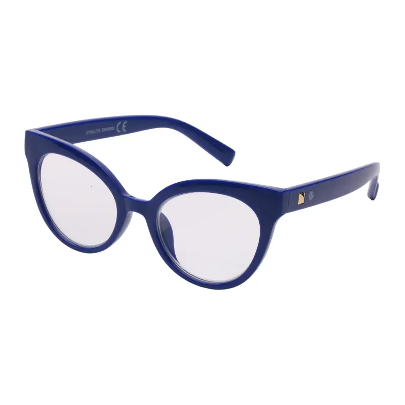 Donna MOD. 527 Occhiali da lettura Acetato Nero Cat Eye miniatura 3