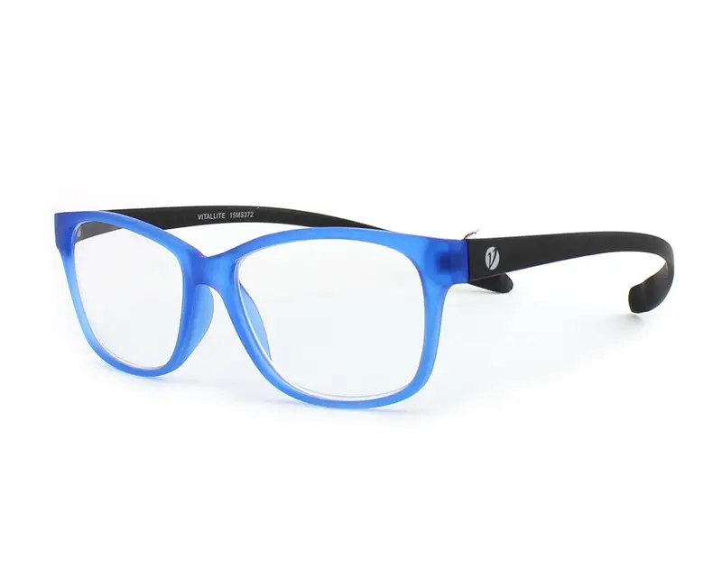 Vitallite Unisex MOD 479 Occhiali da lettura Plastica Azzurro miniatura 3