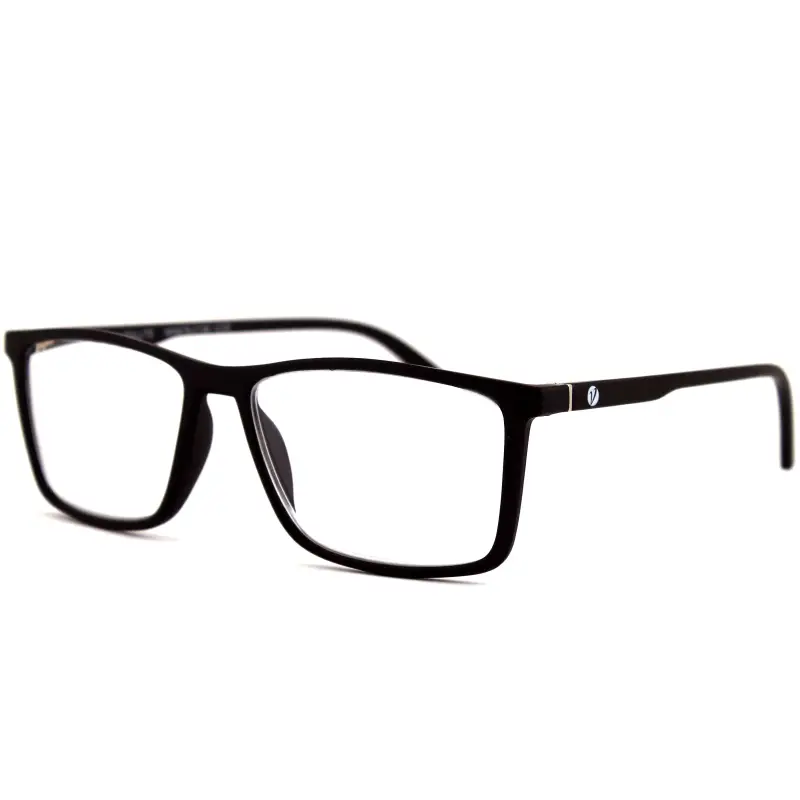 Unisex MOD. 485 Occhiali da lettura Acetato Blu Squadrata