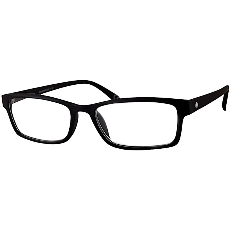 Unisex MOD 498 Occhiali da lettura Acetato Trasparente Squadrata
