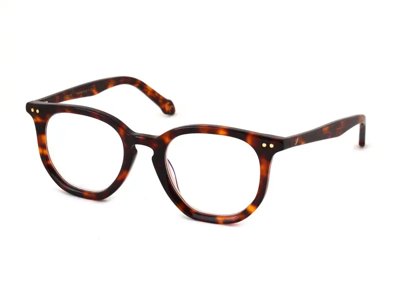 Vitallite Unisex MOD. 508 BLUE BLOCK HMC Occhiali da lettura Acetato Nero Pantos Anti-luce blu miniatura 2