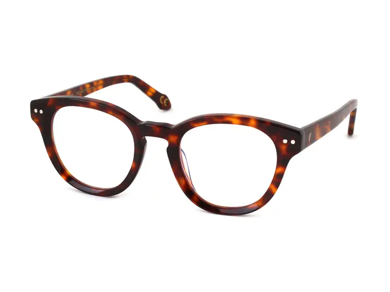Vitallite Unisex MOD. 509 BLUE BLOCK HMC Occhiali da lettura Acetato Giallo Pantos Anti-luce blu miniatura 2