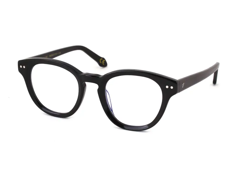 Unisex MOD 509 BLUE BLOCK HMC Occhiali da lettura Acetato Trasparente Pantos Anti-luce blu