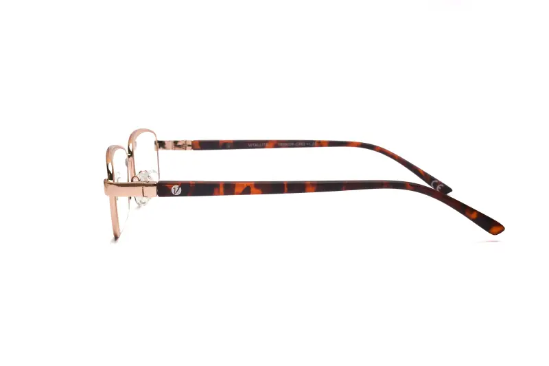 Vitallite Occhiali da lettura unisex Metallo canna di fucile miniatura 3