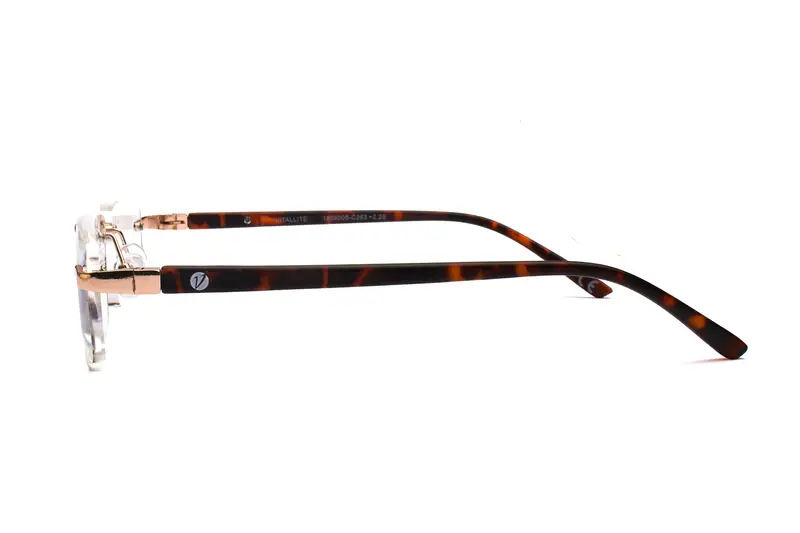 Vitallite Unisex MOD. 530 Occhiali da lettura Metallo Canna di fucile Squadrata miniatura 2