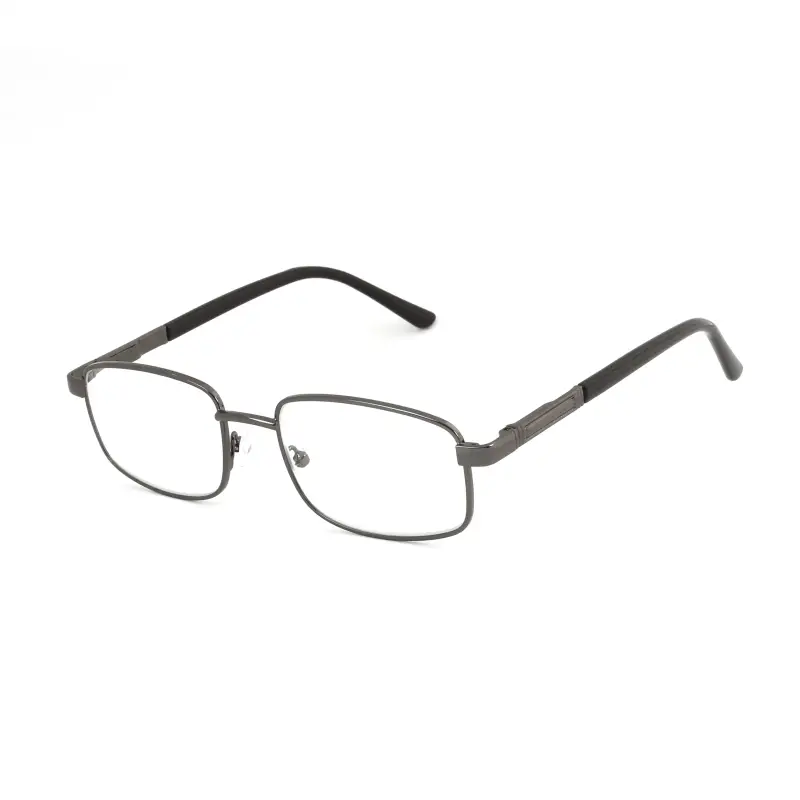 Uomo MOD. 517 Occhiali da lettura Metallo Oro Squadrata miniatura 3