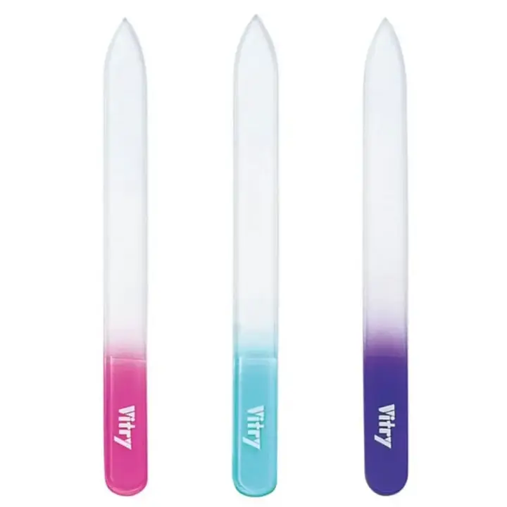 Lima Unghie in Vetro Colorato (Colore Casuale)