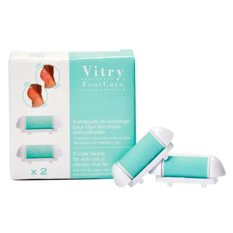 Set 2 Puntali Di Ricambio Per Raspa Elettrica