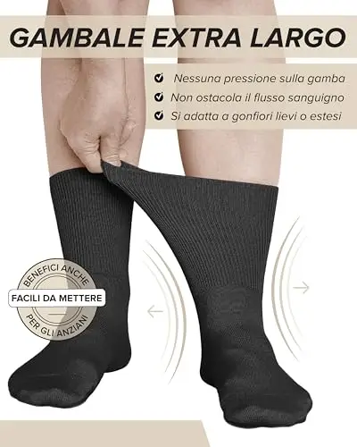 Vitsocks Calze Donna Nero 3091860 miniatura 3