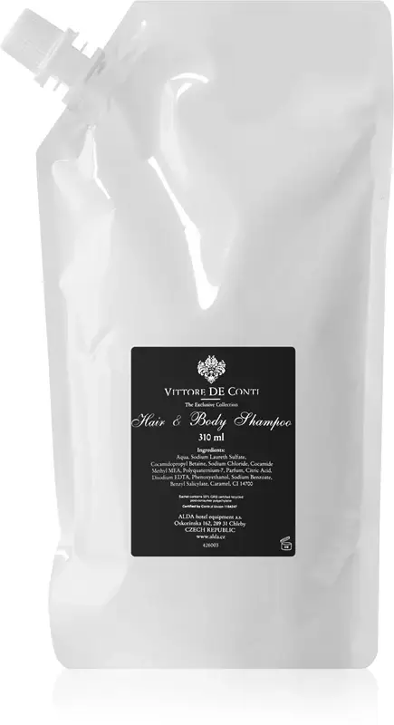 Shampooo per capelli e corpo 310 ml ricarica