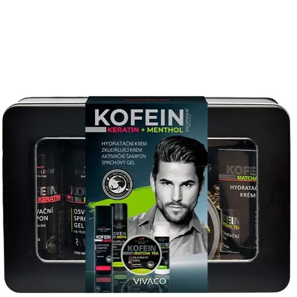 Confezione regalo Caffeina in confezione di latta