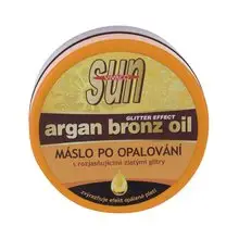 Olio Bronze - Burro doposole con glitter oro illuminante - 200ml