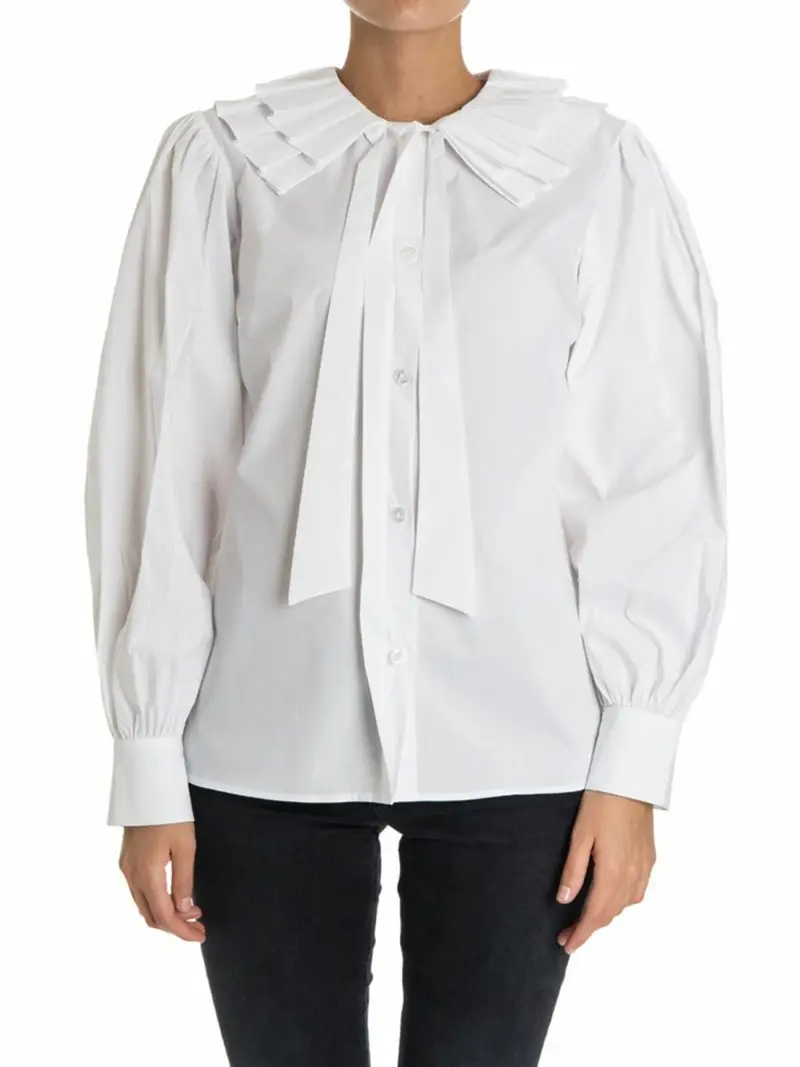 Camicia in cotone Bianco