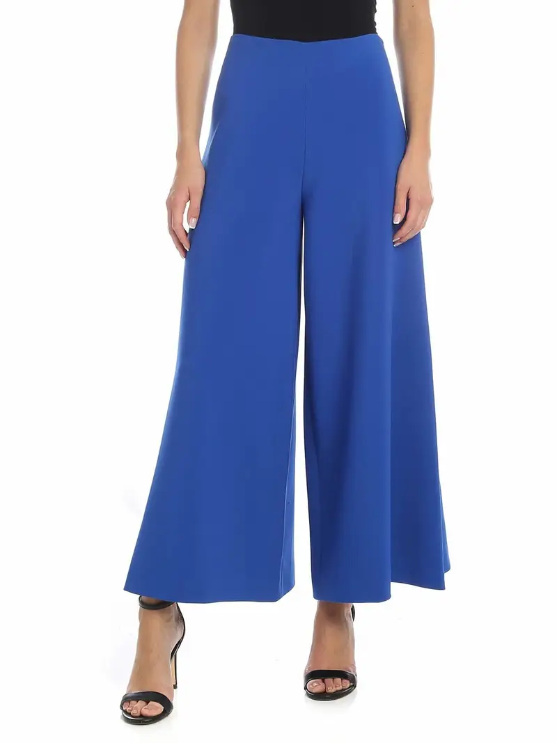 Pantalone crop bluette Azzurro