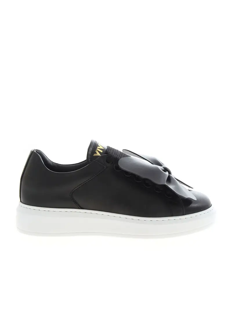Sneakers farfalla nere Nero