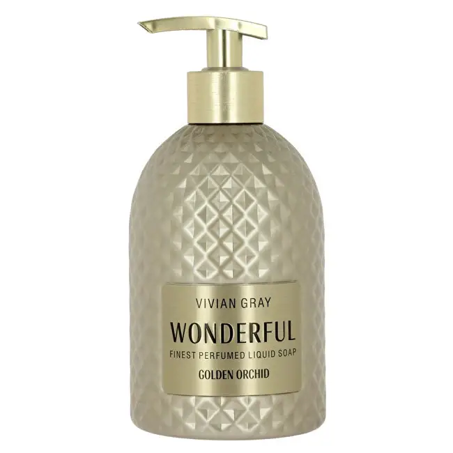 Lussuoso sapone liquido Wonderful Golden Orchid 500 ml