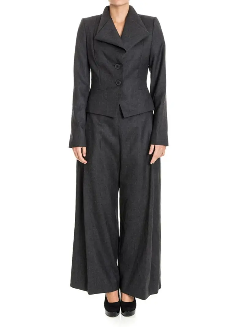 Giacca in lana Grigio