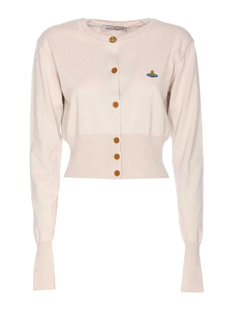 Vivienne Westwood Cardigan Bianco 3268649