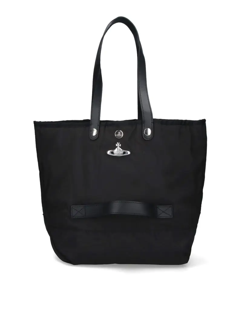 Borsa Tote Media Nero
