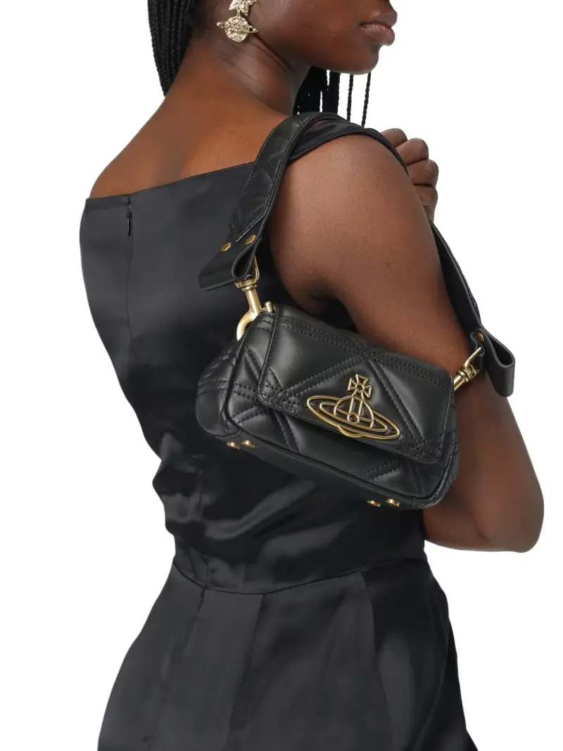 Borse A Mano Unisex NERO miniatura 2