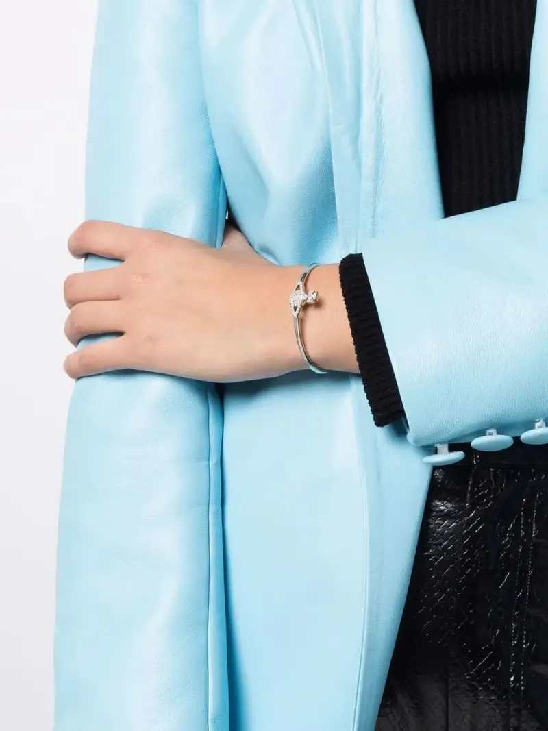 bracciale Vivienne Westwood ARGENTO miniatura 2