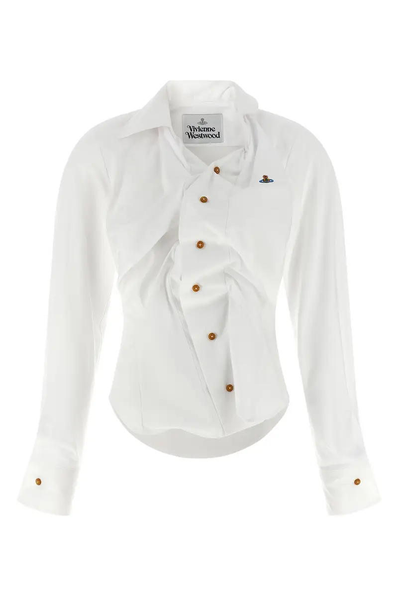 Camicia Drunken Bianco