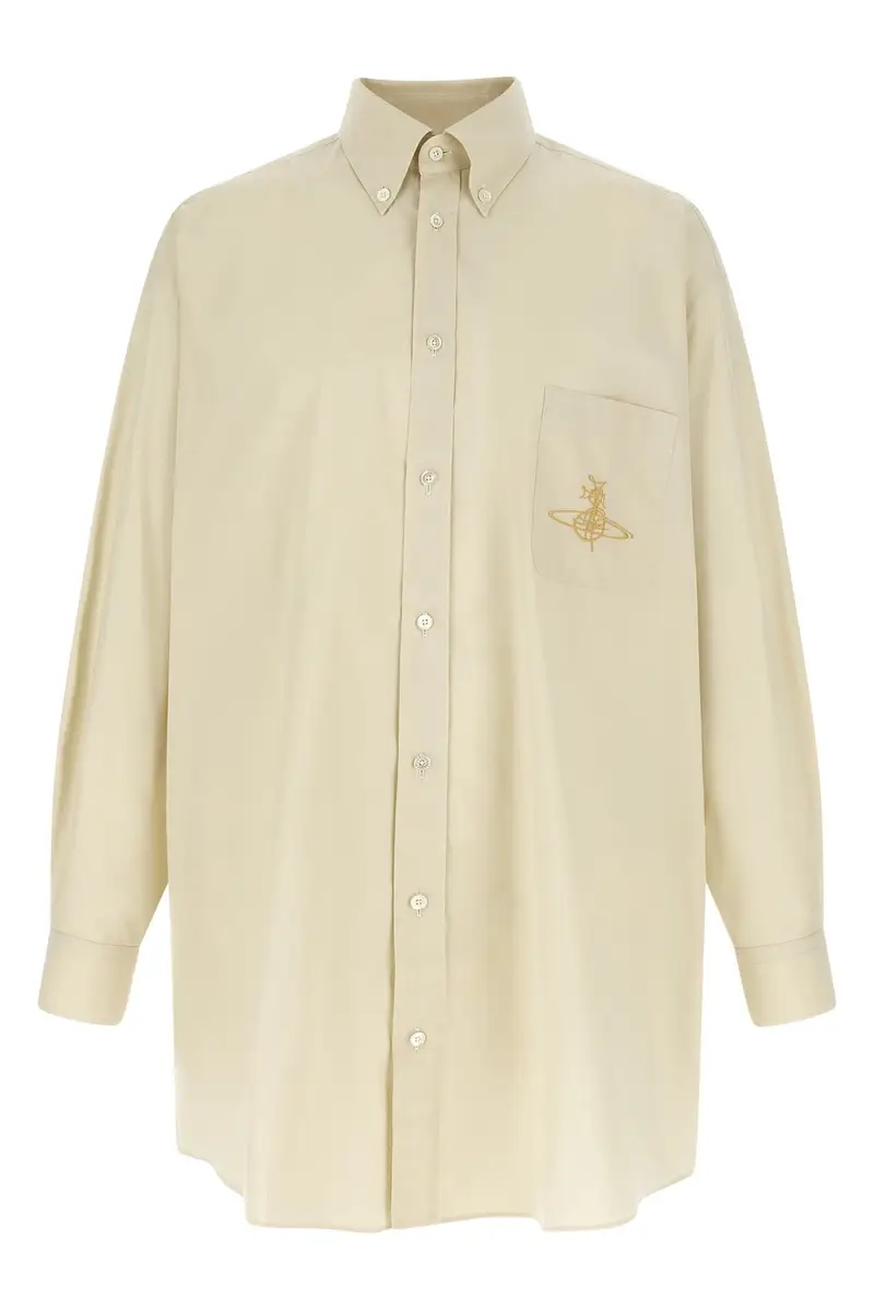Camicia 'Oversized' Beige