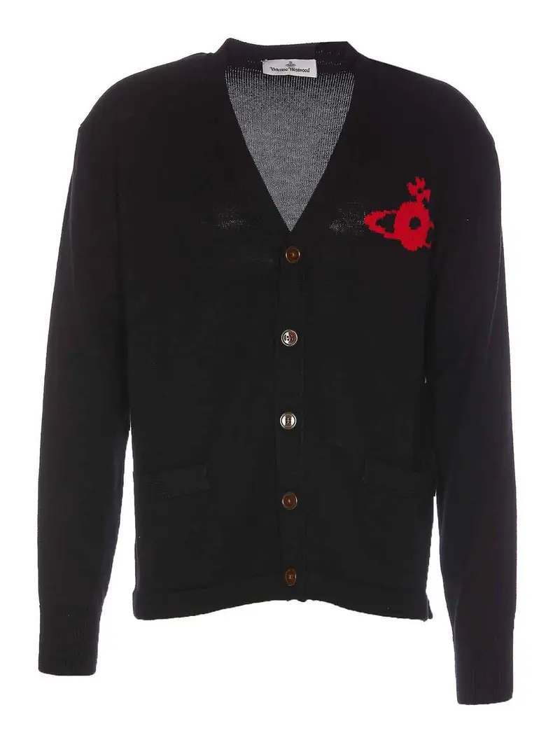 Vivienne Westwood Cardigan Nero 3330649