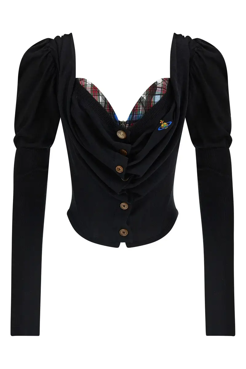 Cardigan Bea Corset Nero
