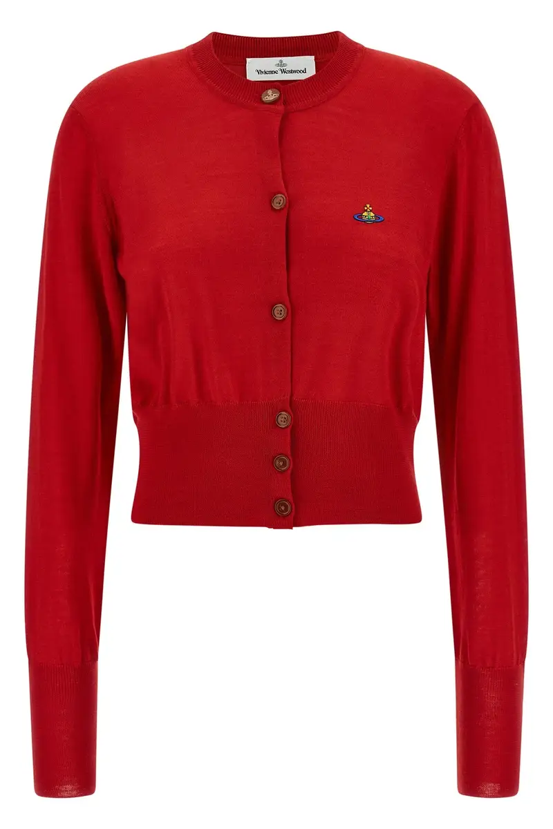 Vivienne Westwood Cardigan Rosso 3993141