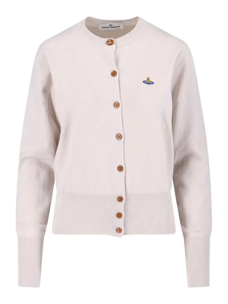 Vivienne Westwood Cardigan Bianco 4353493