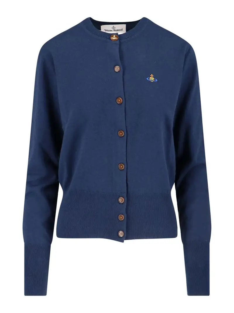 Vivienne Westwood Cardigan Blu 4184181