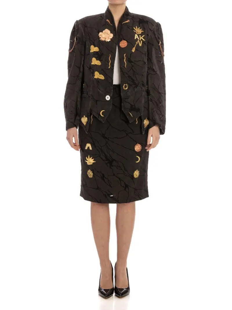 Classic Pencil Skirt (collezione Andreas Kron Nero