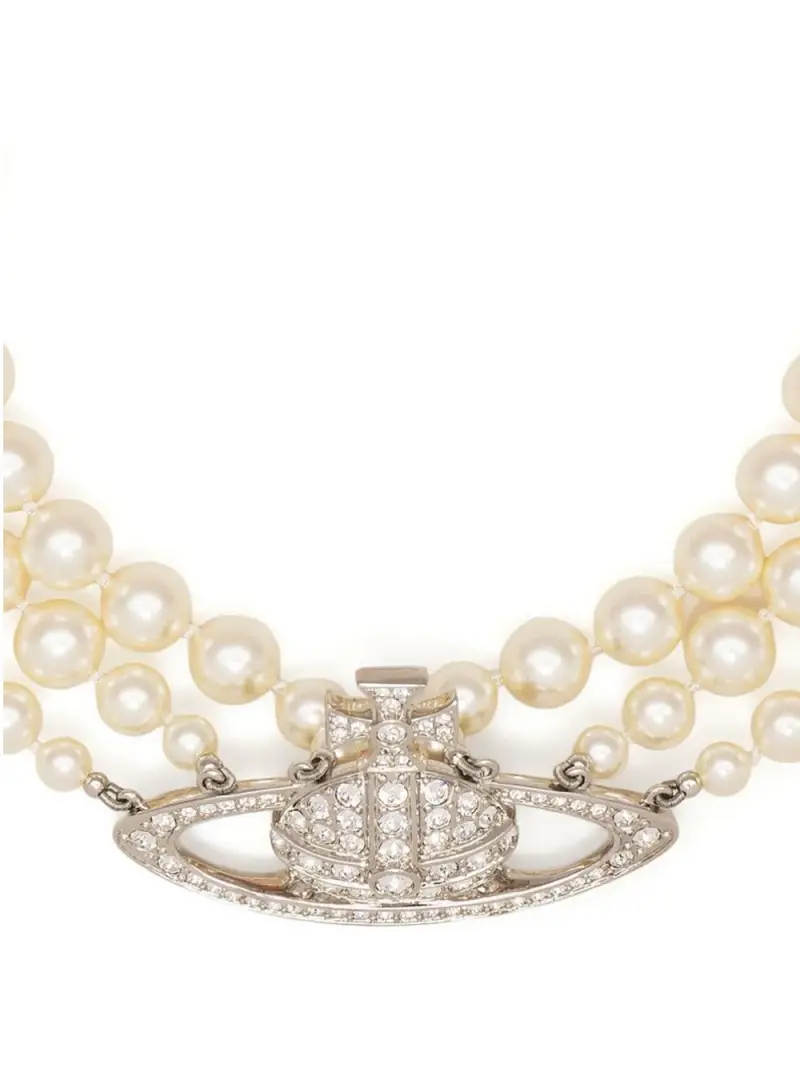 Collana con perle Orb ARGENTO